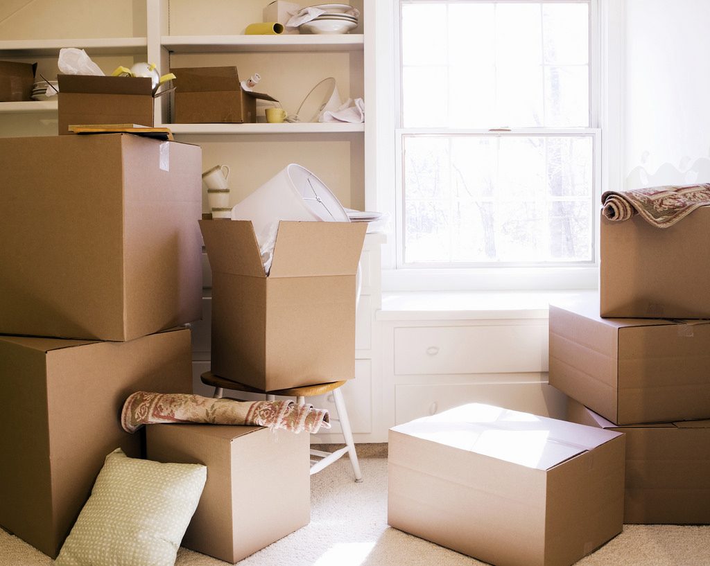 moving day boxes