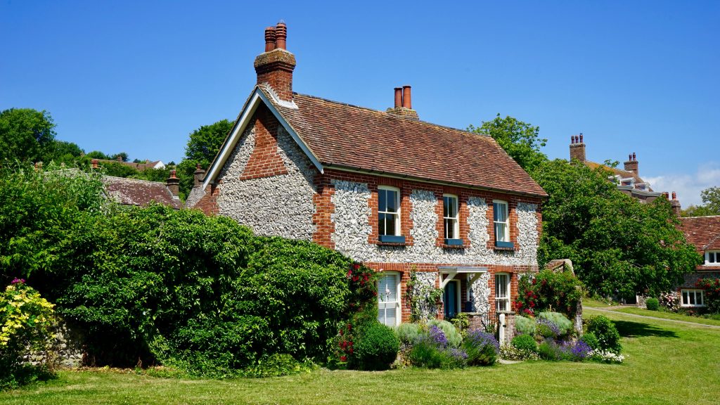 Picture of a stone house
