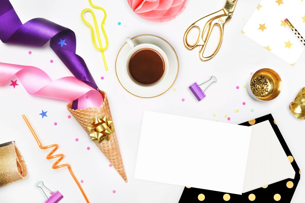 picture of things to make a party.