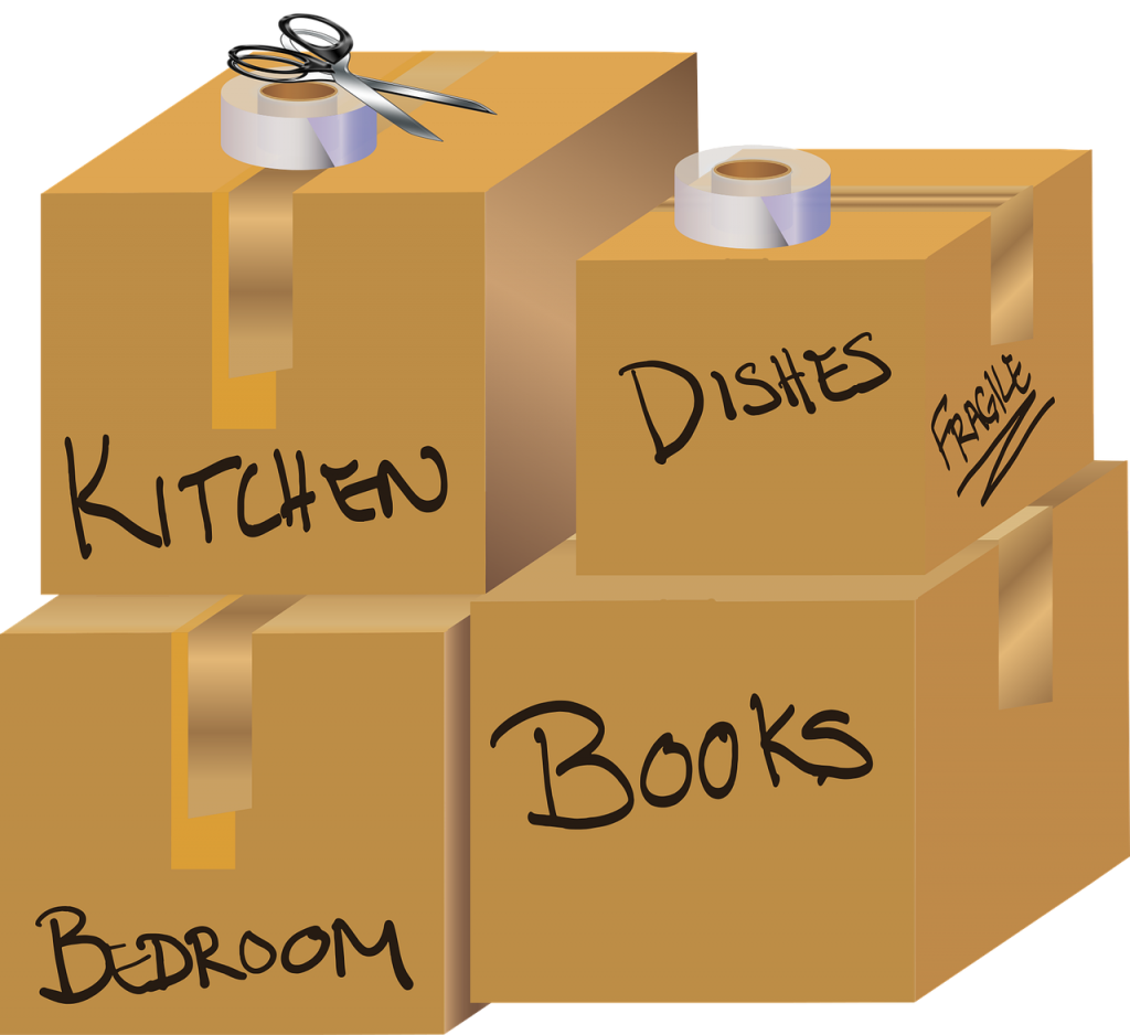 packing boxes
